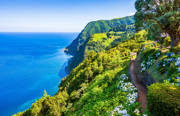 Azoren - Vulkane, Krater und Küsten - wandern auf Sao Miguel