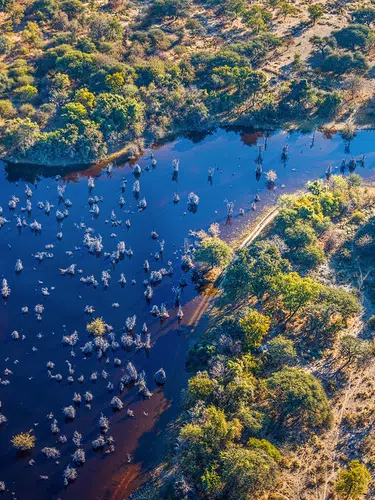 Botswana und Simbabwe - donnernder Rauch und Okavango-Delta