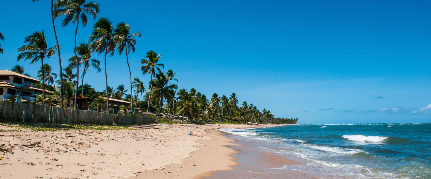 Baden an der Küste Bahias